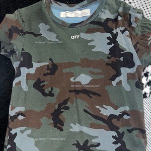 OFF! White Camo T-Shirt